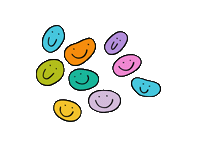Happy Smiley Face Sticker