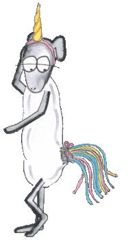 Unicorn Sheep Sticker