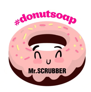 MrSCRUBBER giphyupload donut mrscrubber donatsoap GIF