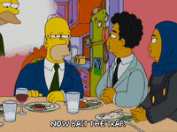 wondering homer simpson GIF