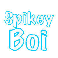 Spikey Sticker by Adventure Dogs Training