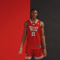 Latrell Hoover GIF by Texas Tech Basketball