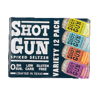 Texas Buck Sticker by Shotgun Spiked Seltzer