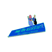 Real Life Support Sticker by Real Life Assistants