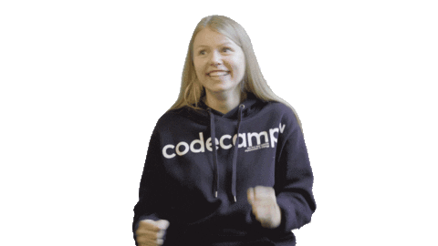 Happy Tech Sticker by CodeCamp:N