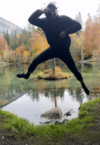 Alexdim giphyupload jump photographer fly for the shot GIF