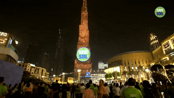 United Arab Emirates Night GIF by Save Soil
