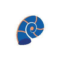 islandmedia sea diving shell shells Sticker