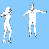 ice skating love GIF by ailujulia