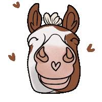 Horse Cheval Sticker