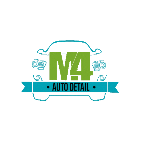 M4AutoDetail giphyupload m4autodetail m4 auto detail m4 auto Sticker