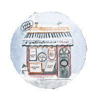 Watercolor Huis Sticker by eineckig