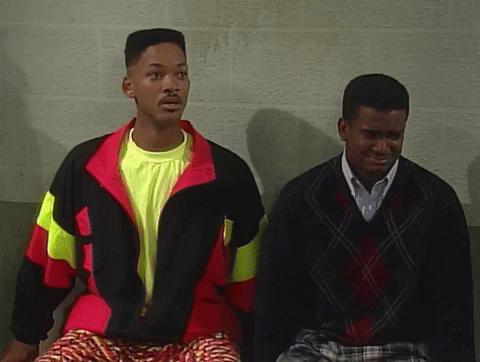 Scared Season 1 GIF by The Fresh Prince of Bel-Air