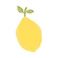 Fruit Lemon Sticker by Chimp Treats