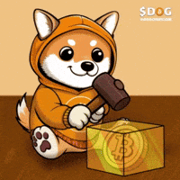 Bitcoin Block Buster GIF by $DOG