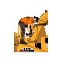 kjtreeservice work tree kj stihl Sticker