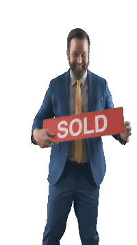 Realtor Sold Sign Sticker by Charleston Agent