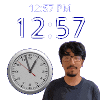 12Pm Sticker