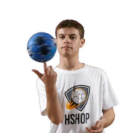 hshop_official giphyupload handball benjamin handbold Sticker