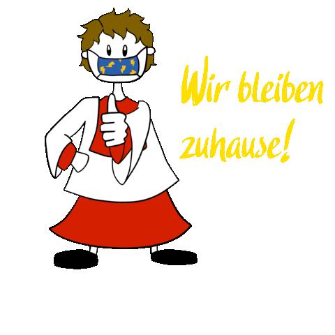 Daumen Hoch Minis Sticker by Ministranten im Erzbistum Köln
