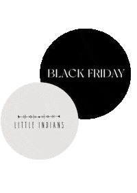 Black Friday Kids Sticker by Little Indians