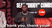 Diddy Thank You GIF by BET Awards