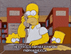 confused homer simpson GIF