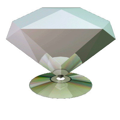 3D Diamond Sticker by Vince Mckelvie