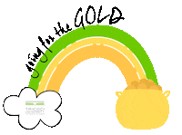 st patricks day fashion Sticker by Tricoci  University