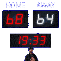 64 Away Sticker