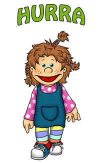 Living_Puppets happy jump awesome joy GIF