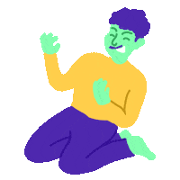 Happy Dance Sticker by Marie-Lulu