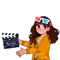 Happy Girl Sticker by Edcent id