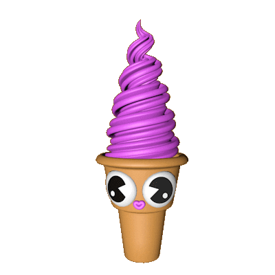 ice cream dessert Sticker by UCLA