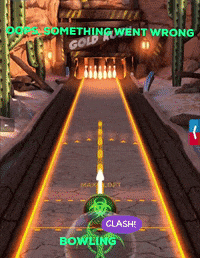 Fail Bowling Ball GIF by Bowling Clash: New Legends