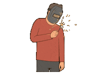 fire birthday Sticker by Gudim