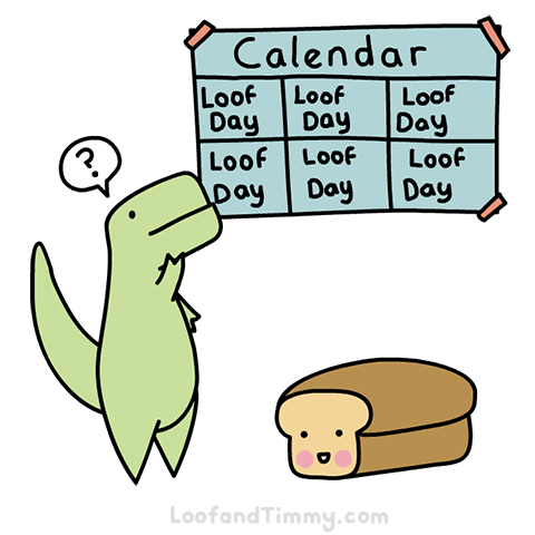 loofandtimmy giphyupload kawaii adorable dinosaur GIF