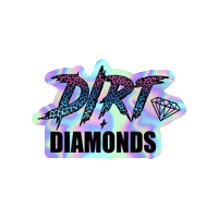 dirtanddiamonds racing lifestyle diamonds offroad Sticker