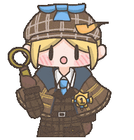 Detective Identity V Sticker by Fluffy the Thunder God 雷神阿毛