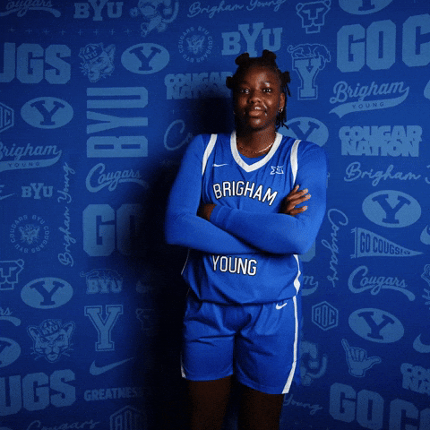 Byu Basketball GIF by BYU Cougars