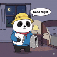 Sleep Bedtime GIF by Pandu Pandas