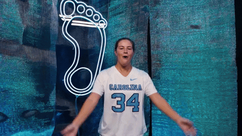 Happy North Carolina GIF by UNC Tar Heels