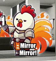 Mirror Mirror Photography GIF by Zorooster