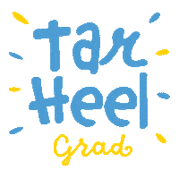 Tar Heels Carolina Sticker by UNC-Chapel Hill
