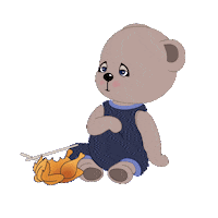 Bear Chill Sticker