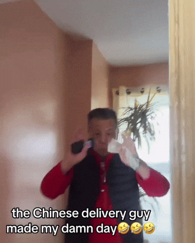 Uber Eats Compliment GIF by Respective