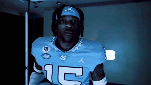 North Carolina Football GIF by UNC Tar Heels