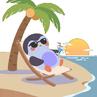 Summer Beach Sticker by Finch Care