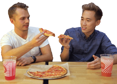 Worth It Pizza Sticker by BuzzFeed