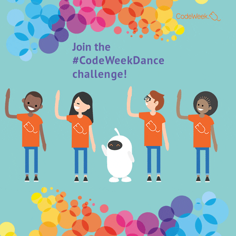 CodeWeekEU giphyupload codeweek code week codeweekeu GIF
